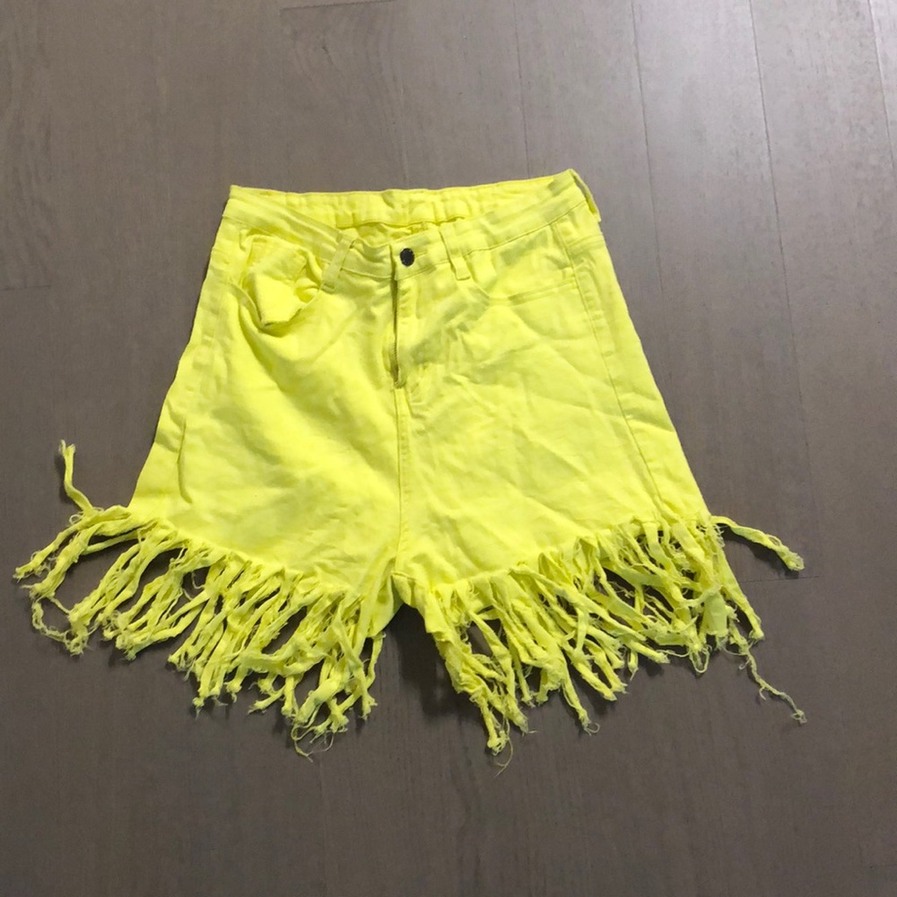 NWOT Fringe Shorts